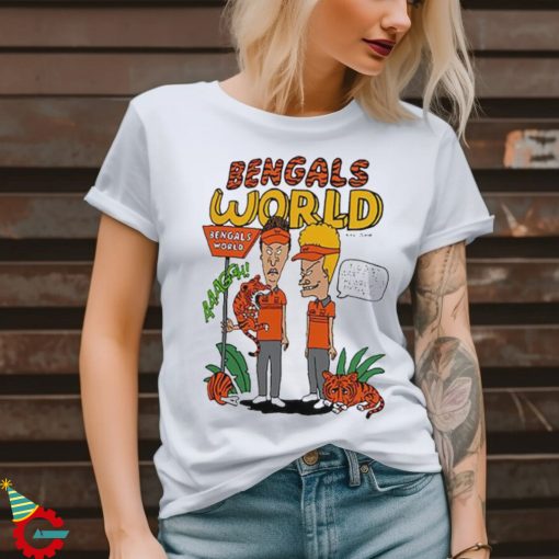 Official Cincinnati Bengals Nfl X Homage X Beavis And Butt head T shirt