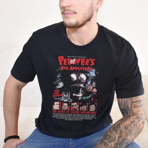 Official Graveyard Goods Pee Wee’s Big Adventure (Synopsis Edition) 72 Hour Release Shirt