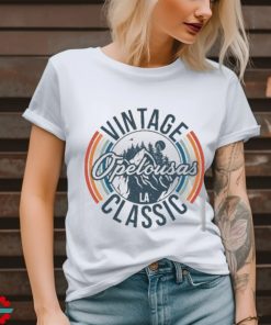 Official I Love Opelousas Louisiana Retro Vintage Classic 2024 Shirt