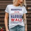 Official Indianapolis For Harris Walz We Are Not Going Back T shirt