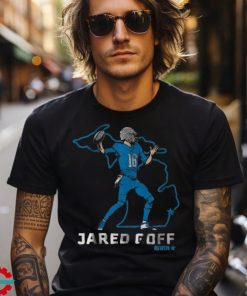 Official Jared Goff State Star Detroit Lions #16 Painting t shirt