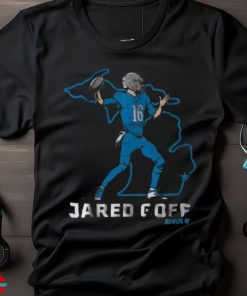 Official Jared Goff State Star Detroit Lions #16 Painting t shirt