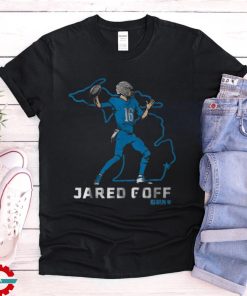 Official Jared Goff State Star Detroit Lions #16 Painting t shirt