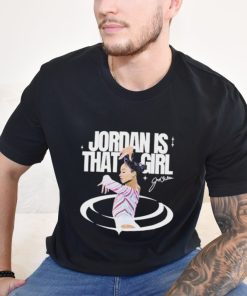 Official Jordan Is That Girl 2024 signature Painting t shirt