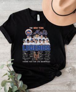 Official New York Mets The Collection Of Legends Thank You For The Memories Signatures 2024 Shirt