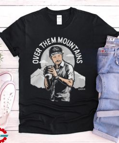 Official Over Them Mountains Las Vegas Raiders Gardner Minshew t shirt