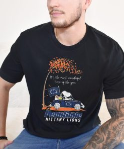 Official Penn State Nittany Lions Snoopy Driving In The Wonderful Season Shirt