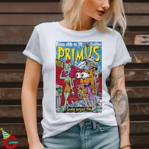 Official Primus Aug 18 2024 Avondale Brewing Company Birmingham AL shirt