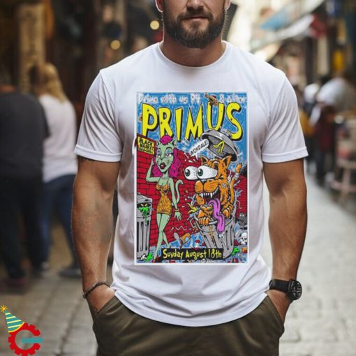 Official Primus Aug 18 2024 Avondale Brewing Company Birmingham AL shirt