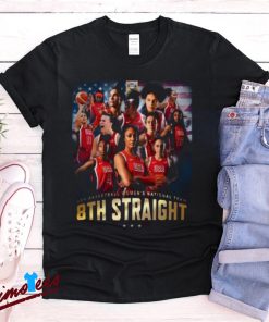 Official Usa Basketball Women’s National Team 8Th Straight Shirt