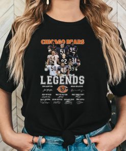 Original Chicago Bears The Collection Of Legends Thank You For The Memories Signatures T shirt