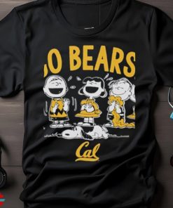 Peanuts Snoopy and friends California Golden Bears go Bears shirt