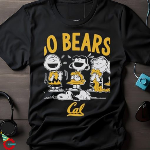 Peanuts Snoopy and friends California Golden Bears go Bears shirt