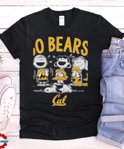 Peanuts Snoopy and friends California Golden Bears go Bears shirt