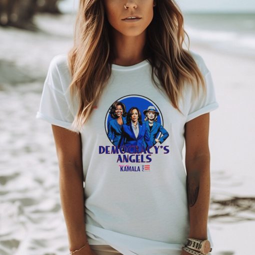 Michelle Obama Kamala Harris Hillary Clinton democracy’s angels DNC 2024 shirt