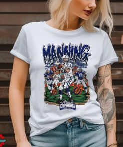 Peyton Manning cool football design cartoon shirt