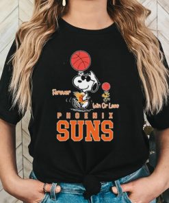 Phoenix Suns Peanuts Snoopy And Woodstock Forever Win Shirt