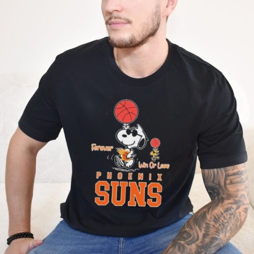 Phoenix Suns Peanuts Snoopy And Woodstock Forever Win Shirt