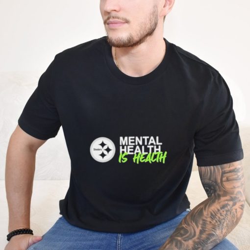 Pittsburgh Steelers mental health is health logo shirts