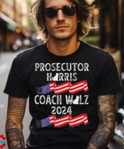 Prosecutor Harris and coach Walz 2024 shirt