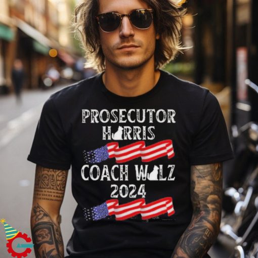 Prosecutor Harris and coach Walz 2024 shirt