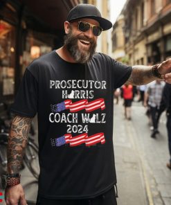 Prosecutor Harris and coach Walz 2024 shirt