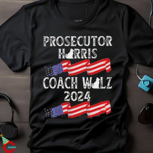 Prosecutor Harris and coach Walz 2024 shirt