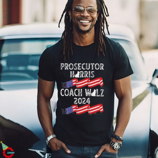 Prosecutor Harris and coach Walz 2024 shirt