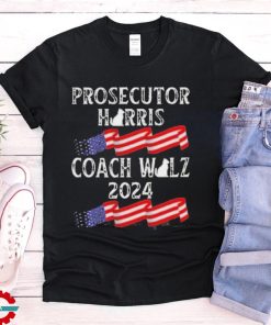 Prosecutor Harris and coach Walz 2024 shirt