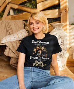 Real Women Love Harry Potter Smart Women Love Daniel Radcliffe Shirt