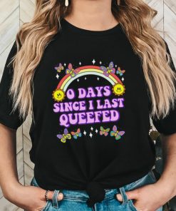 Sam Ramsdell Wearing O Days Since Last Queefed Shirt