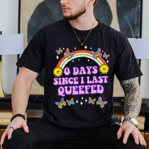 Sam Ramsdell Wearing O Days Since Last Queefed Shirt