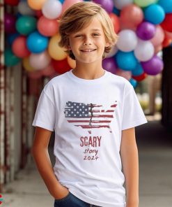 Scary Story 2024 Halloween Themed America Divided Shirt