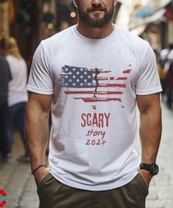 Scary Story 2024 Halloween Themed America Divided Shirt