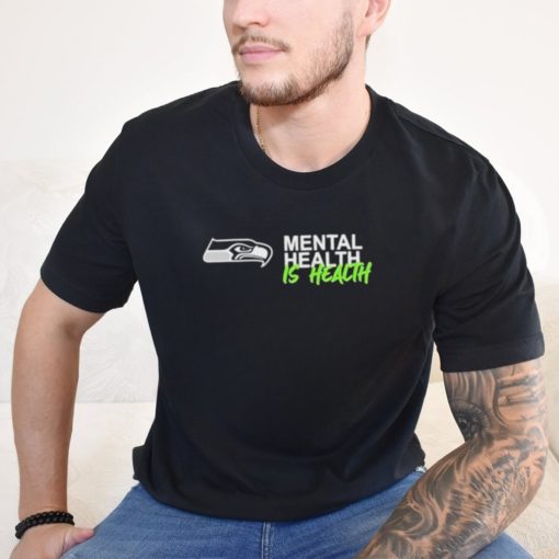 Seattle Seahawks mental health is health logo shirt