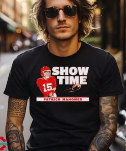 Showtime Patrick Mahomes Kansas City Chiefs behind the back shirts