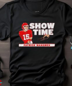 Showtime Patrick Mahomes Kansas City Chiefs behind the back shirts