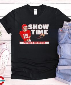 Showtime Patrick Mahomes Kansas City Chiefs behind the back shirts