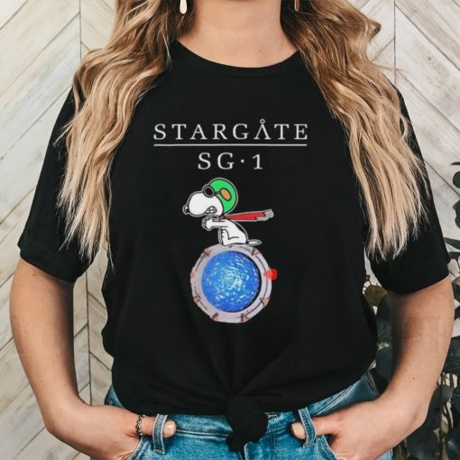 Snoopy Stargate SG 1 T shirt