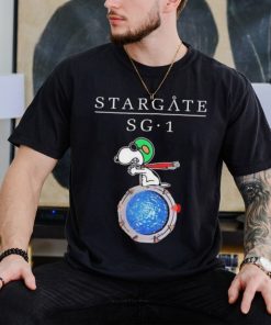 Snoopy Stargate SG 1 T shirt