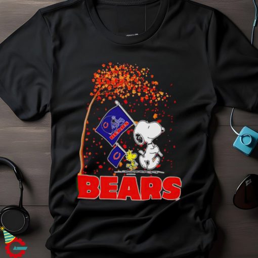 Snoopy and Woodstock Chicago Bears fall shirt