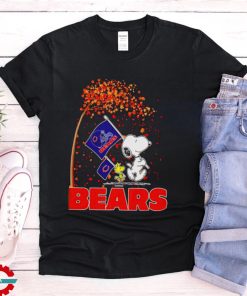 Snoopy and Woodstock Chicago Bears fall shirt