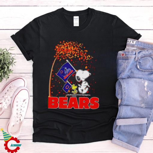 Snoopy and Woodstock Chicago Bears fall shirt