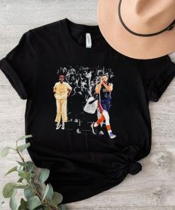 Stephen Curry 4 night night at Paris Olympics 2024 photo retro shirt