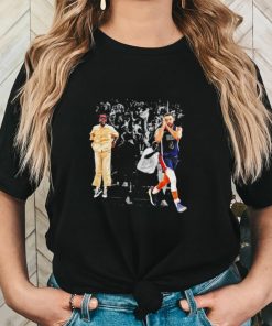 Stephen Curry 4 night night at Paris Olympics 2024 photo retro shirt