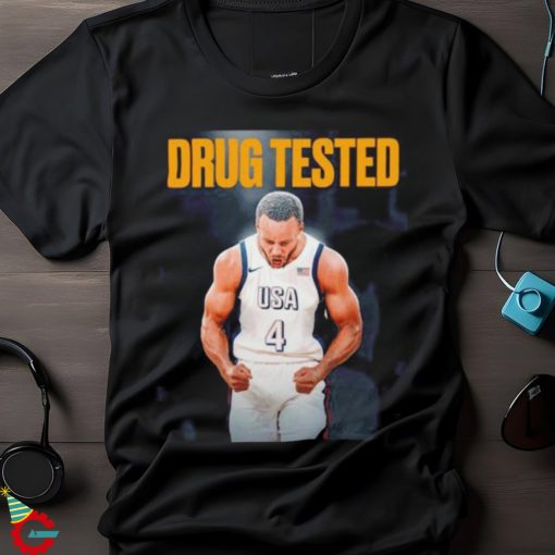 Stephen Curry USA basketball drug tested after insane performance in the gold medal shirt