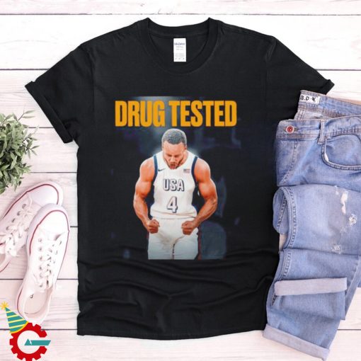 Stephen Curry USA basketball drug tested after insane performance in the gold medal shirt