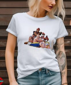 Street Fighter in the style of The Breakfast Club shirt