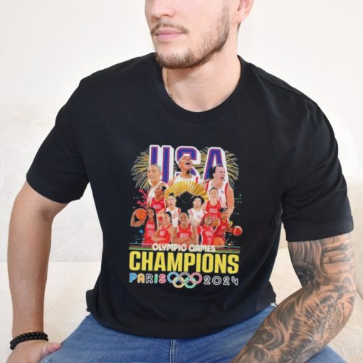 Team USA Is The Champions Of 2024 Paris Olympic Games T Shirt