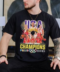 Team USA Is The Champions Of 2024 Paris Olympic Games T Shirt